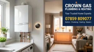Emergency plumber in Croydon repairing burst pipe in Croydon home