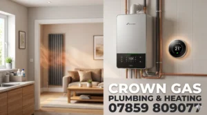 Modern energy-efficient heating system installation in Croydon home