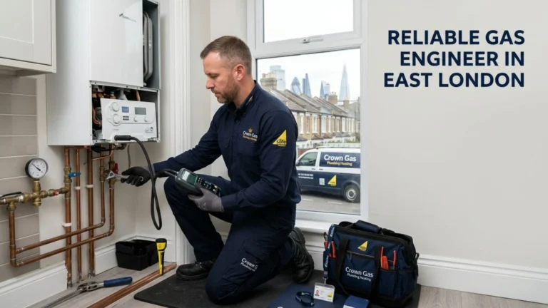 Reliable Gas Engineer in East London providing expert boiler repairs, gas safety inspections, heating maintenance, and emergency gas services for residential and commercial properties